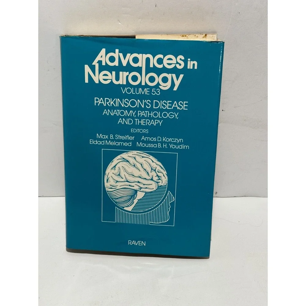 Advances in Neurology Volume 53 Parkinson's Disease anathom pathology Raven 1990
